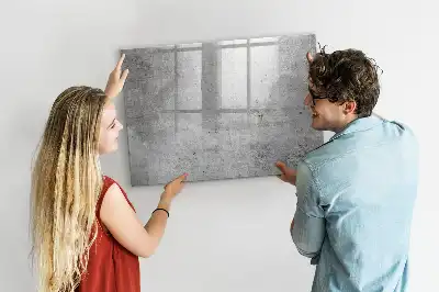 Magnetisk tegnetavle til rå væg
