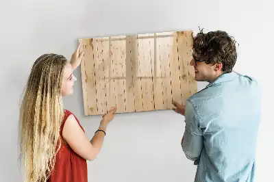 Magnetisk skrivetavle med træramme