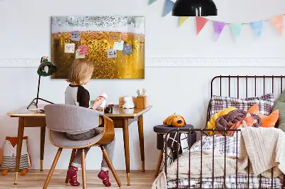 Ølkrus med magnetisk skrivetavle