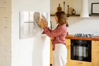Tavle til at tegne magnetisk Mel