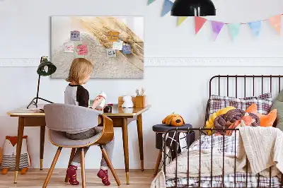 Tavle til at tegne magnetisk Mel