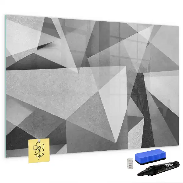 Tavle til at tegne magnetisk 3D-abstraktion