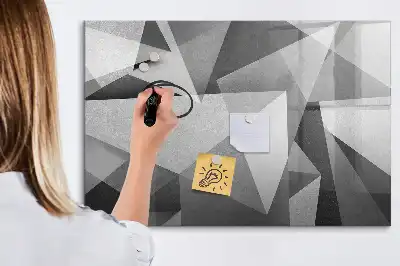 Tavle til at tegne magnetisk 3D-abstraktion