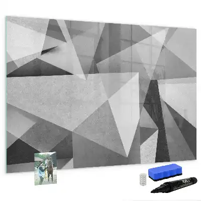 Tavle til at tegne magnetisk 3D-abstraktion