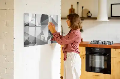 Tavle til at tegne magnetisk 3D-abstraktion