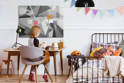 Tavle til at tegne magnetisk 3D-abstraktion