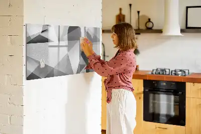 Tavle til at tegne magnetisk 3D-abstraktion