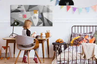 Tavle til at tegne magnetisk 3D-abstraktion