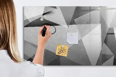 Tavle til at tegne magnetisk 3D-abstraktion