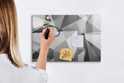 Tavle til at tegne magnetisk 3D-abstraktion