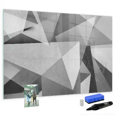 Tavle til at tegne magnetisk 3D-abstraktion