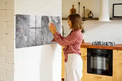 Magnetisk skrivetavle med marmormønster