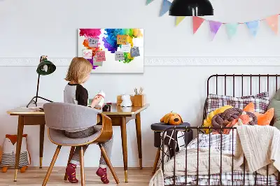 Tavle til at tegne magnetisk Farveregnbue