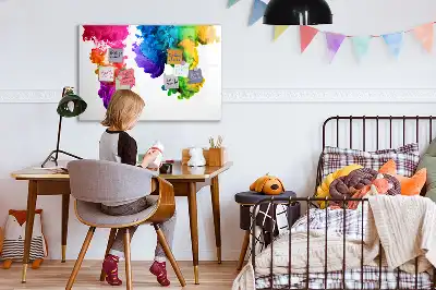 Tavle til at tegne magnetisk Farveregnbue