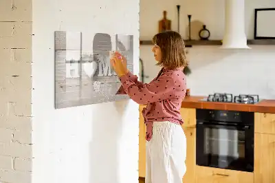 Magnetisk tegnetavle til hjemmet