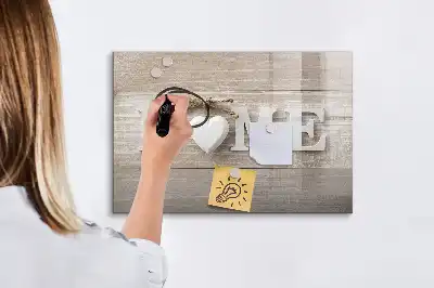 Magnetisk tegnetavle til hjemmet