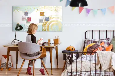 Magnetisk tegnetavle med dekorativt mønster