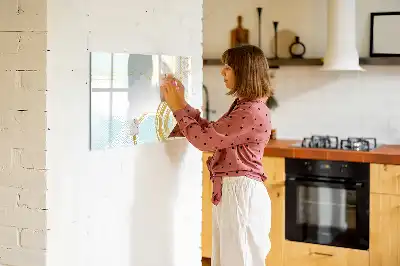Magnetisk tegnetavle med dekorativt mønster