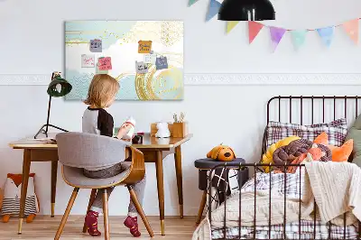 Magnetisk tegnetavle med dekorativt mønster