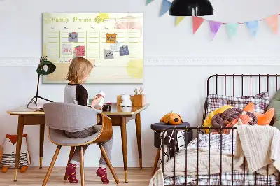Magnetisk skrivetavle Familieplanner