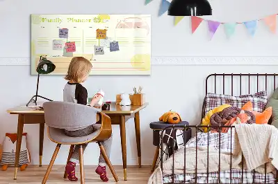 Magnetisk skrivetavle Familieplanner