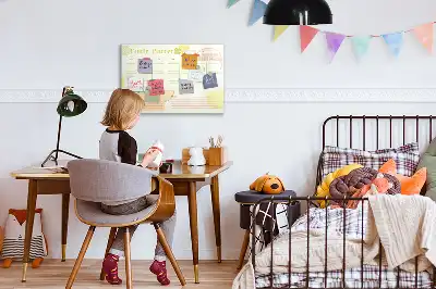 Magnetisk skrivetavle Familieplanner