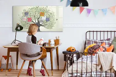 Magnetisk tegnetavle motiv af naturens store træ