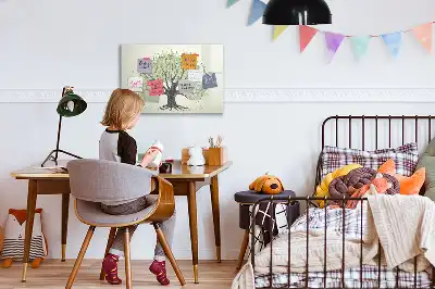 Magnetisk tegnetavle motiv af naturens store træ