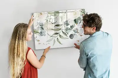 Magnetisk tegnetavle naturfarvet