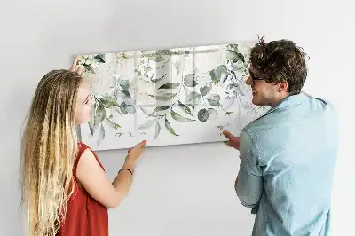 Magnetisk tegnetavle naturfarvet