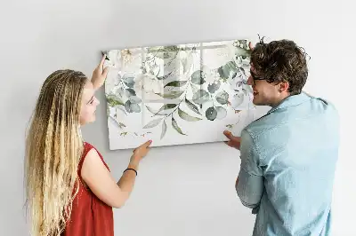 Magnetisk tegnetavle naturfarvet