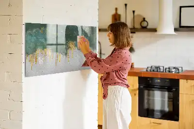 Magnetisk tegnetavle dekorativt mønster