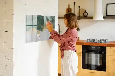 Magnetisk tegnetavle dekorativt mønster