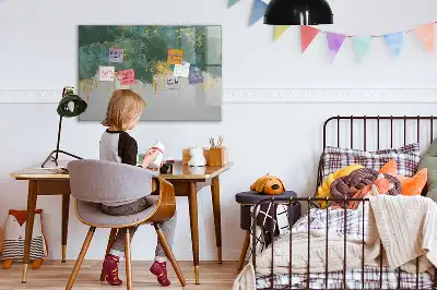 Magnetisk tegnetavle dekorativt mønster