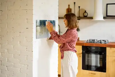Magnetisk skrivetavle med dekorativt mønster