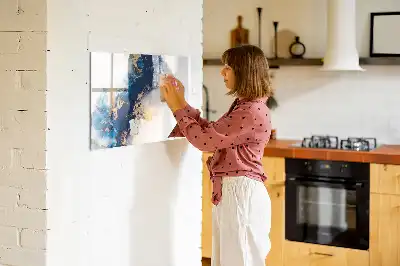 Magnetisk tegnetavle med marmormønster