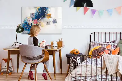 Magnetisk tegnetavle med marmormønster