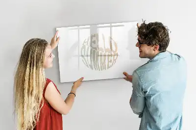 Magnetisk tegnetavle med tekst Hej sommer