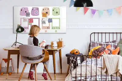 Magnetisk skrivetavle kamerasæt