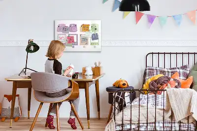 Magnetisk skrivetavle kamerasæt