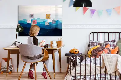 Magnetisk tegnetavle til akvarelmaling