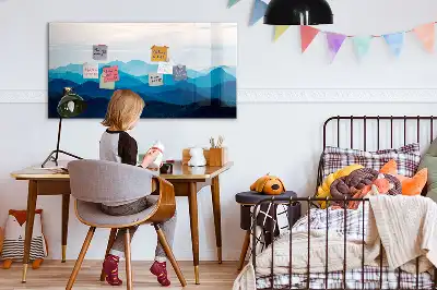 Magnetisk tegnetavle til akvarelmaling