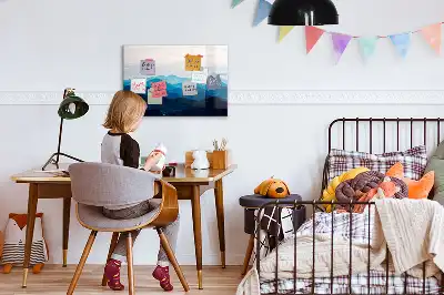 Magnetisk tegnetavle til akvarelmaling