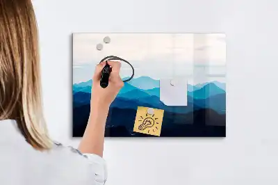 Magnetisk tegnetavle til akvarelmaling