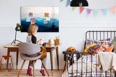 Magnetisk tegnetavle til akvarelmaling