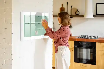 Tavle til at tegne magnetisk Skrivebordsorganizer