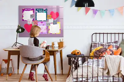 Magnetisk tegnetavle med uhyggeligt motiv