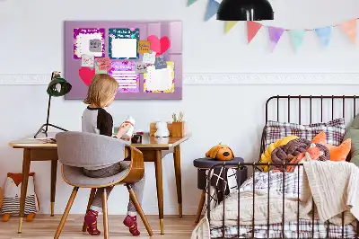 Magnetisk tegnetavle med uhyggeligt motiv