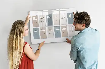 Magnetisk tegnetavle kattekalender