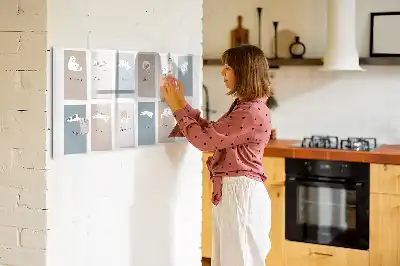 Magnetisk tegnetavle kattekalender